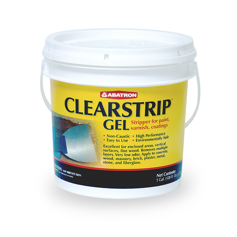 Paint Strip Gel  Clearstrip™ Polyurethane Stripper - AbatronAbatron